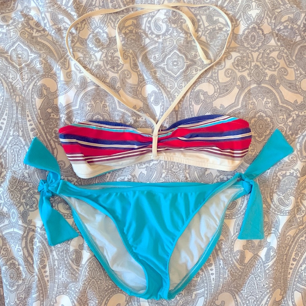 Bandeau halter bikini by Love Surf Love